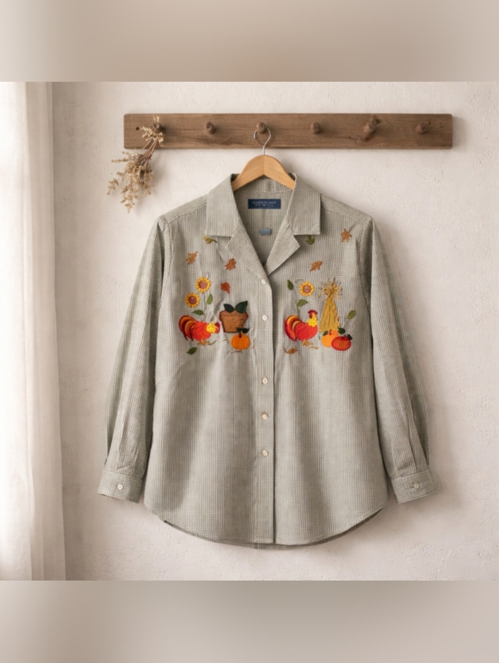 𝑲𝒂𝒓𝒆𝒏 𝑺𝒄𝒐𝒕𝒕 𝑪𝒐𝒕𝒕𝒐𝒏 𝑹𝒊𝒄𝒉 𝒀𝟐𝑲 𝑩𝒍𝒐𝒖𝒔𝒆 - Picture 2 of 6